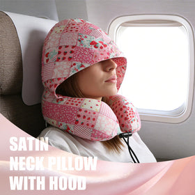 BAIKEA memory foam core provides soft neck support to maintain posture.
