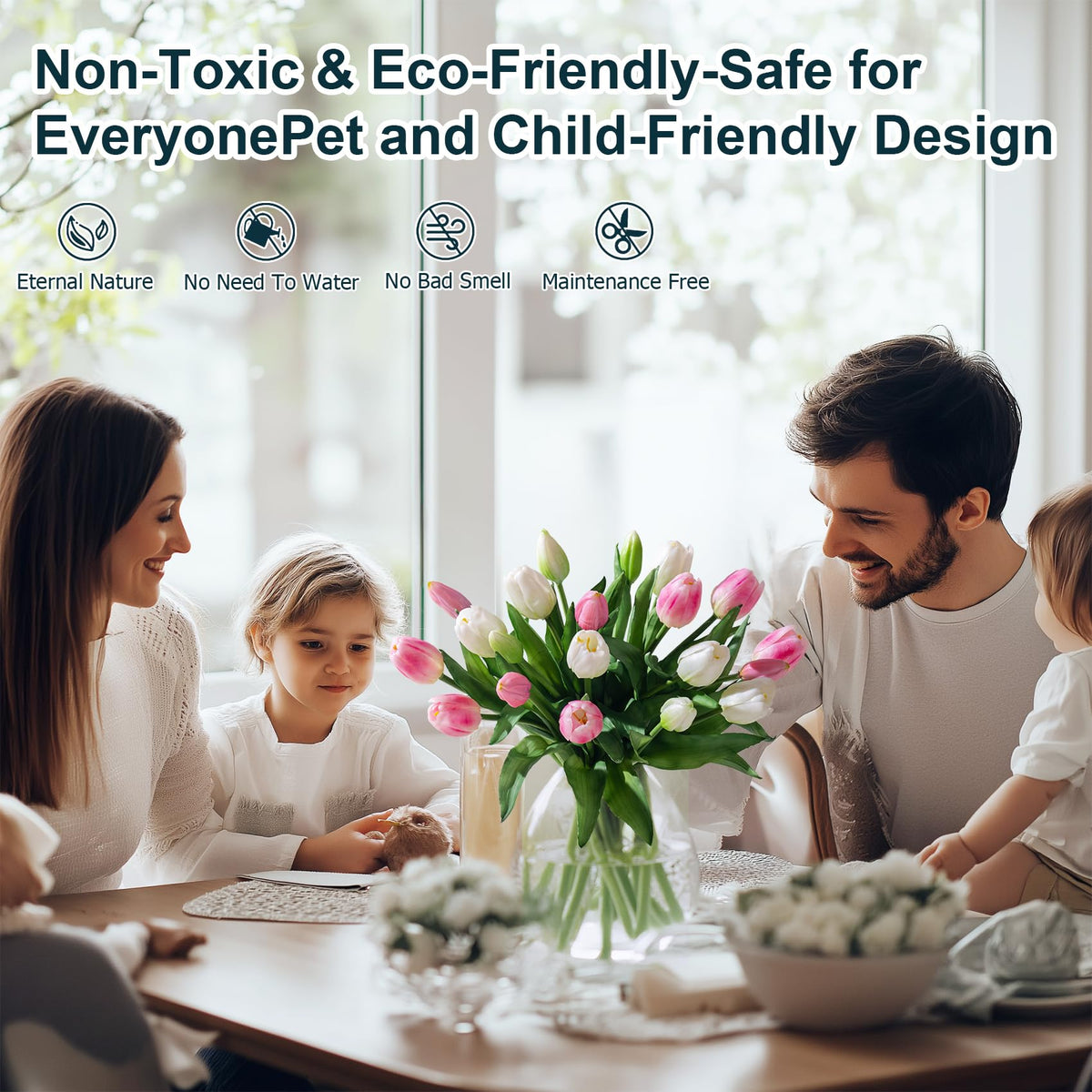 Bailikang Tulips safe materials use non-toxic TPR for home use.