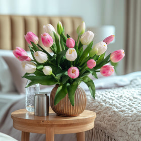 Bailikang Tulips ideal for weddings and parties as decorative focal points.