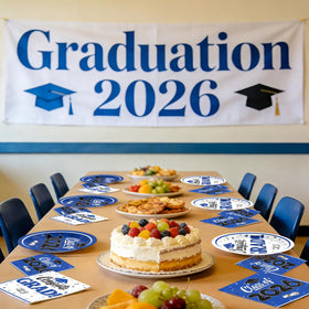 BAIVV graduation cocktail napkins decorative and practical for drinks and cleanups