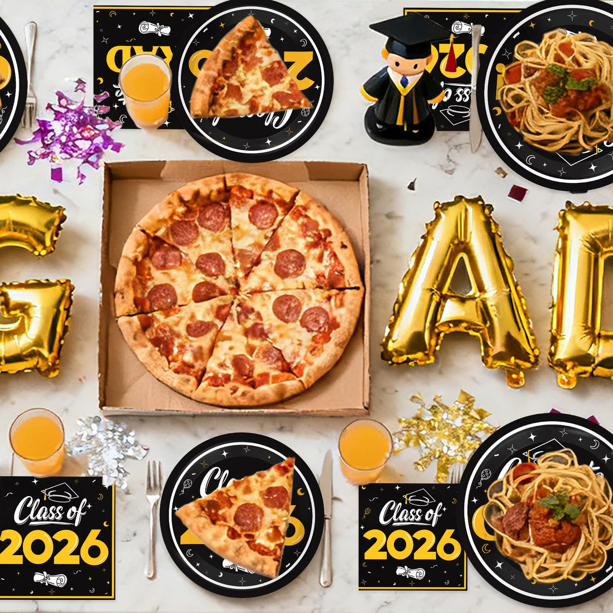 BAIVV graduation table decor to create a cohesive party atmosphere