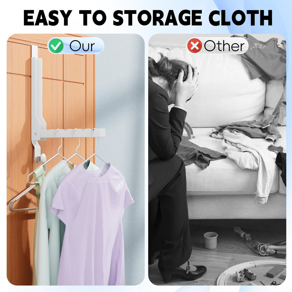 BAKON portable solution for dorms and apartments, folds away when not in use.