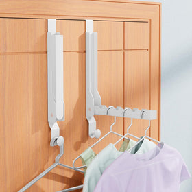 BAKON folding rack shown folded to illustrate compact storage in small spaces.