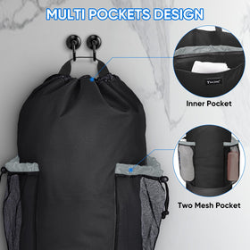 Durable BALEINE 900D Oxford fabric resists tears during travel.