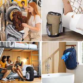 Capacious load handling: BALEINE 150L for large laundry batches.