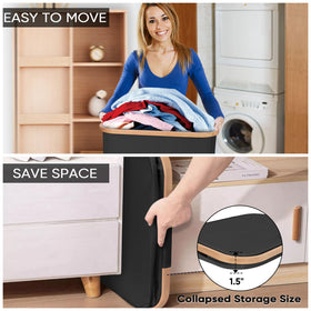 BALEINE bamboo pull handles for comfortable transport