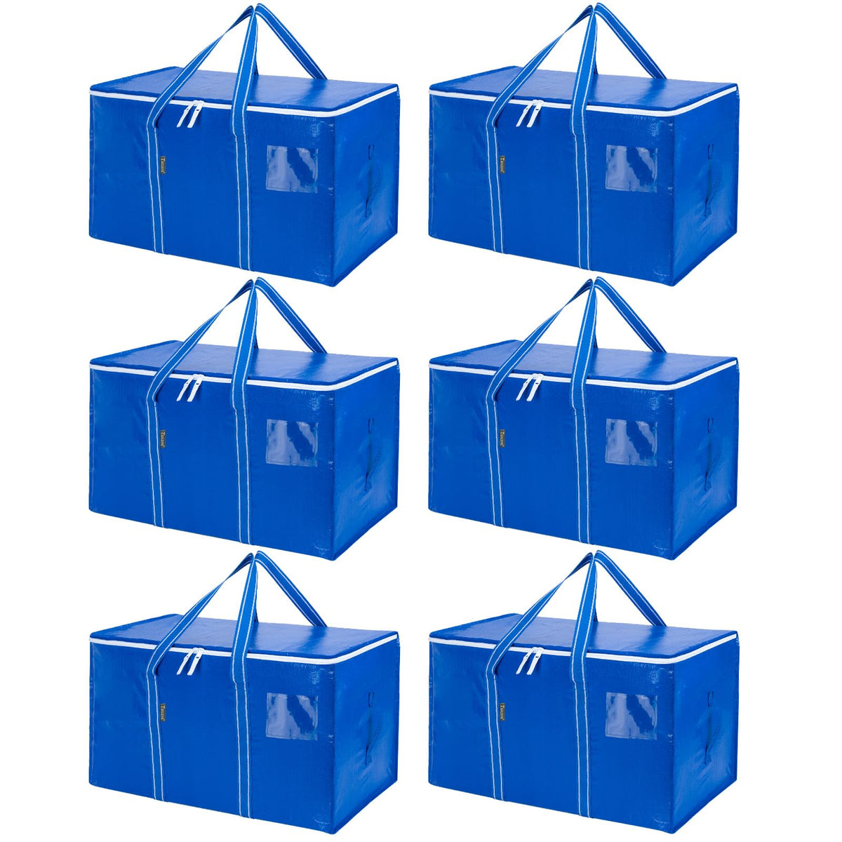 BALEINE oversized moving bags in royal blue with 24-gallon capacity for outfits