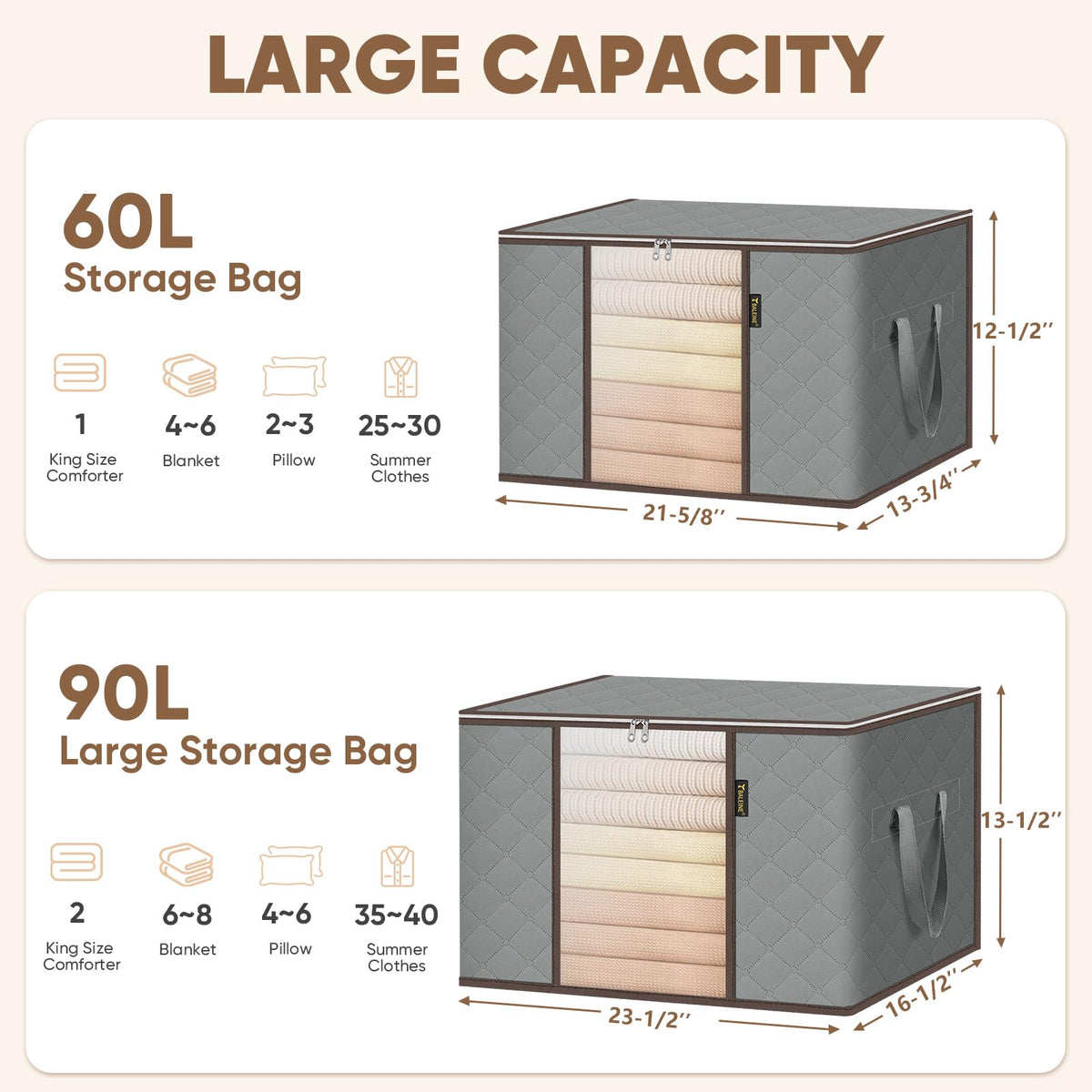 BALEINE folded-flat design demonstrates compact storage when not in use