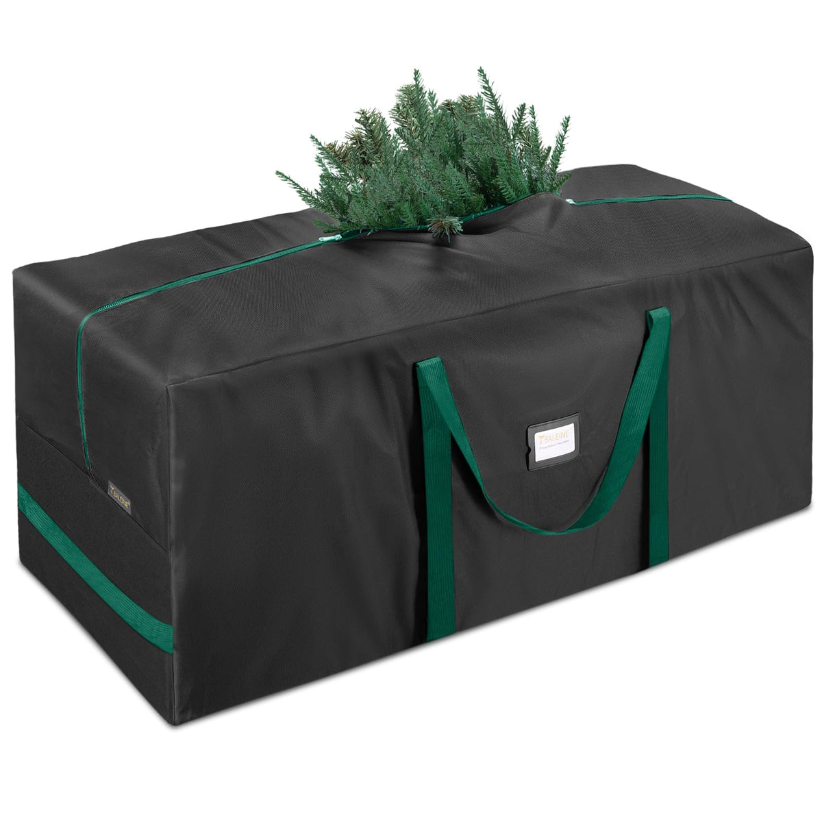 BALEINE 7.5 ft tree storage bag folding design for compact seasonal storage.