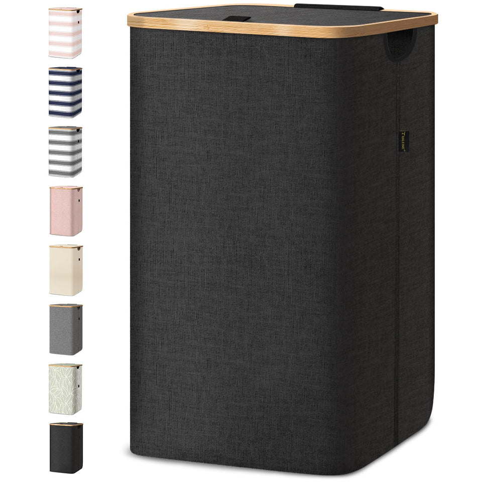 BALEINE laundry hamper lid for quick, quiet access