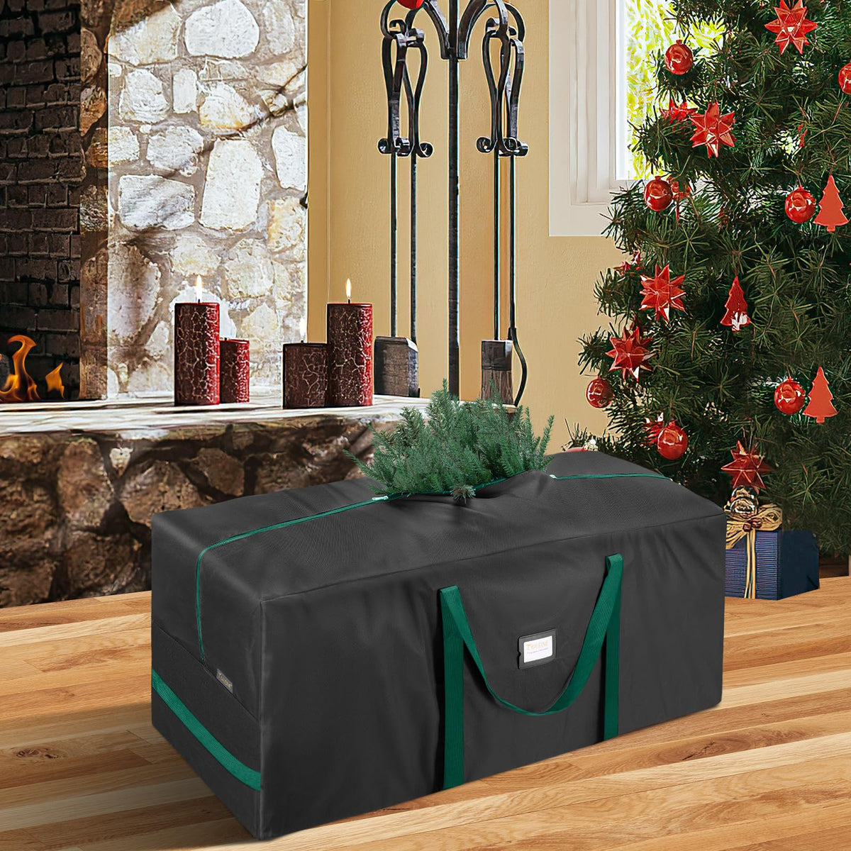 BALEINE versatile storage for garlands, lights, and decor beyond trees.