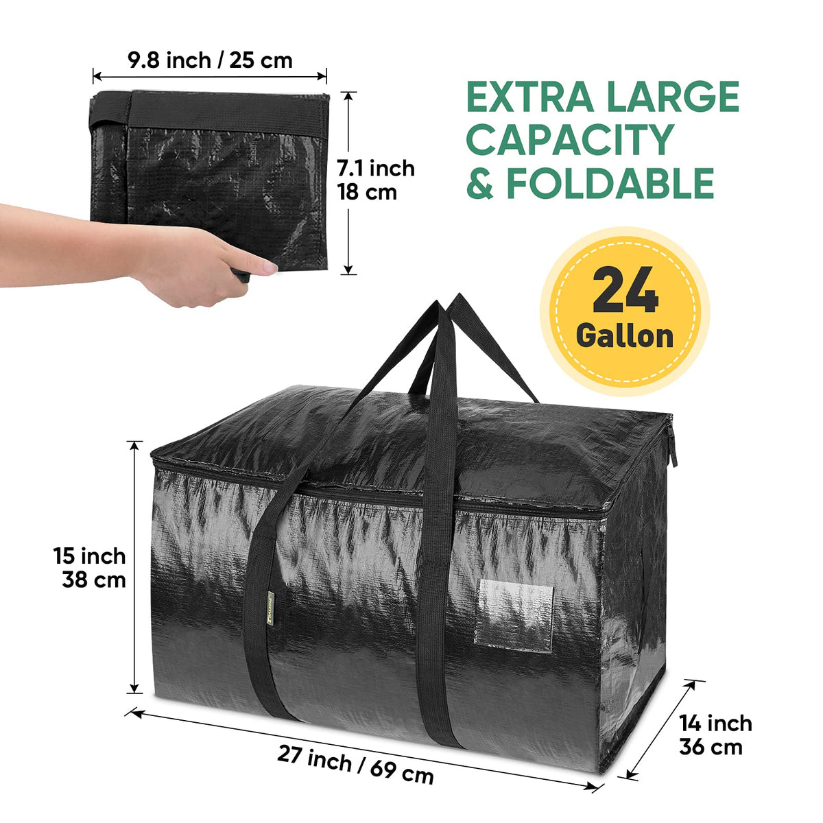 BALEINE Open-top design makes loading and organizing clothes easy.