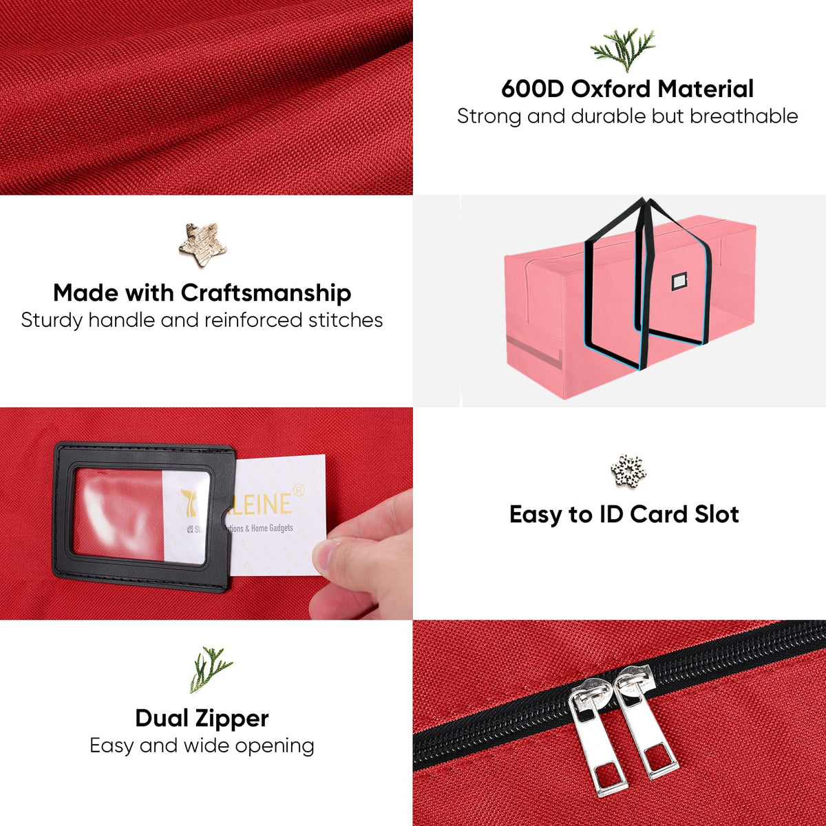BALEINE wide opening storage bag designed for quick access to contents.