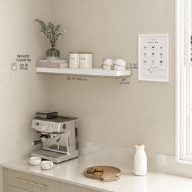 Ballucci bathroom vanity organizer adds extra storage without crowding.