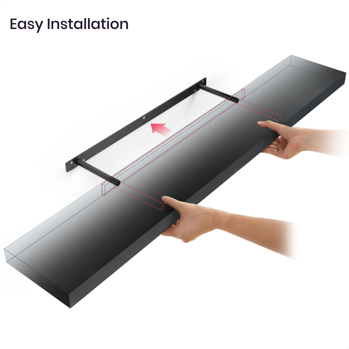 Ballucci installation guide shows easy, all-hardware mounting.