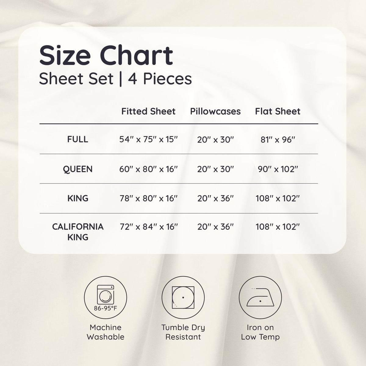 Bambaw pillowcases with envelope closure keep pillows neatly in place.