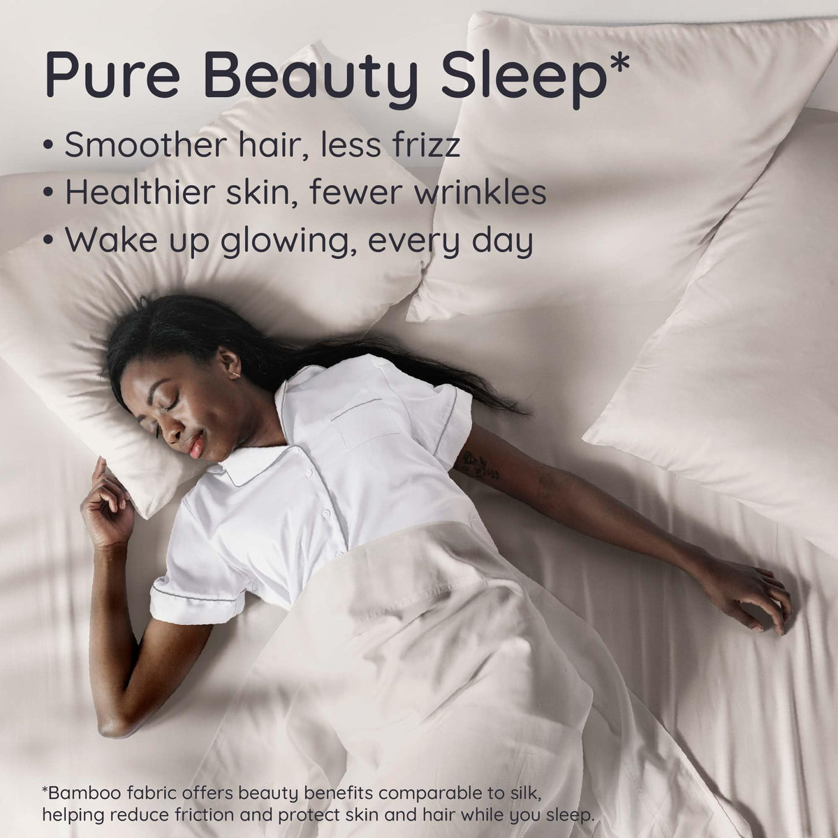 Bambaw breathable fabric with thermoregulation for hot sleepers.