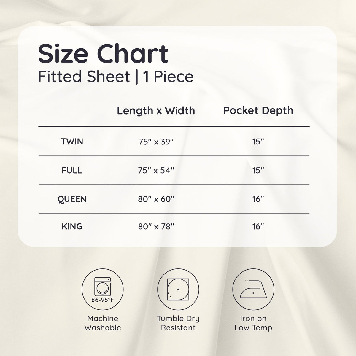 Bambaw white king sheet shown with topper for versatile deep-pocket use.