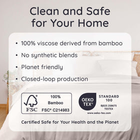 Bambaw OEKO-TEX Standard 100 certified for safe sleep.