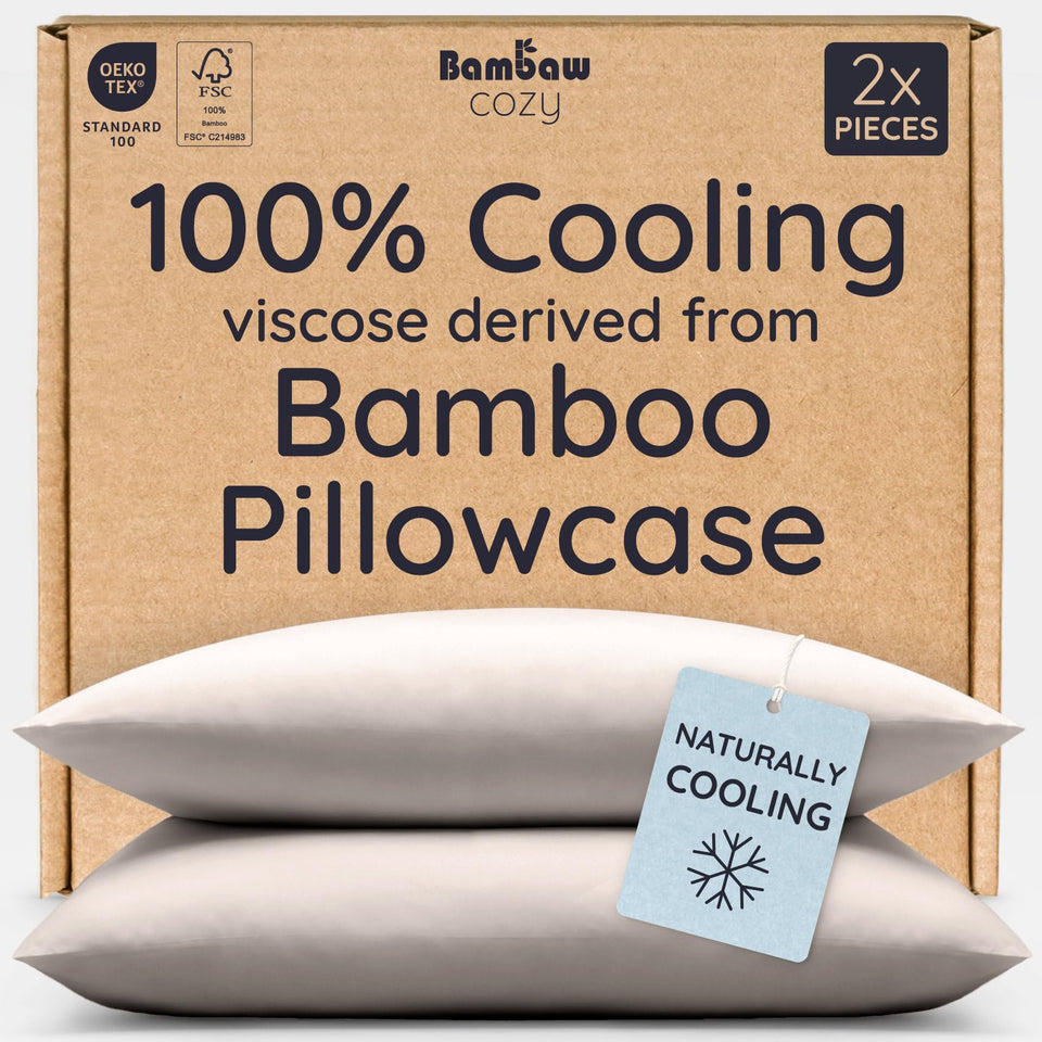 Bambaw pillowcase cooling soft-touch fabric for hot sleepers