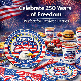 Bambluby USA flag table covers protect surfaces and enhance decor