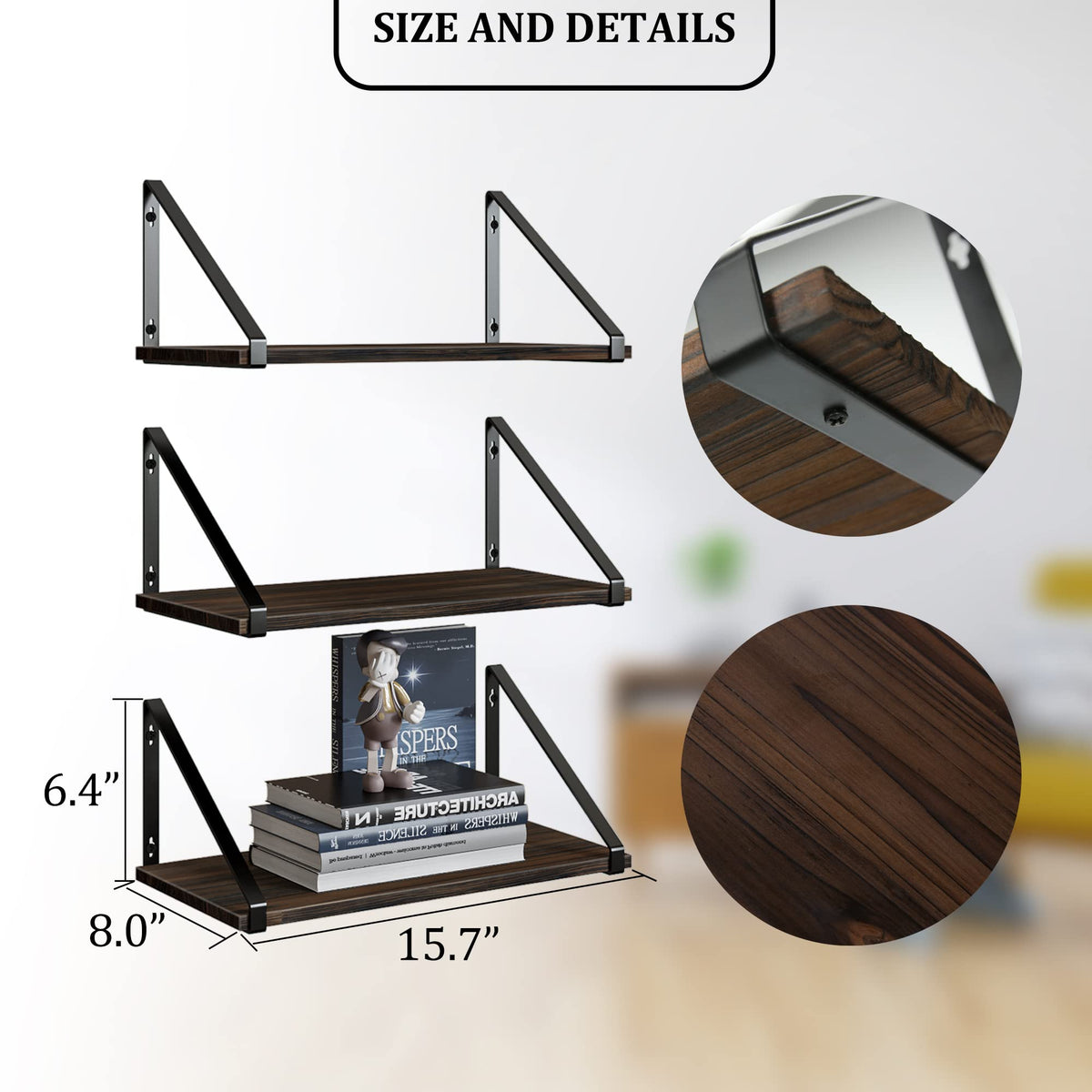 BAMEOS shelf used in bathroom or kitchen for towels and spices
