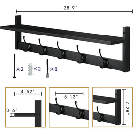 BAMEOS included screws and anchors simplify quick wall mounting.