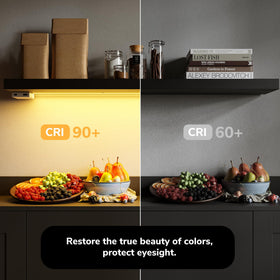 BAMEOS shelves support up to 22 lbs for light decor