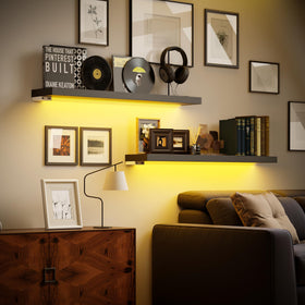 BAMEOS LED color options and brightness for mood lighting