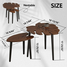 BAMEOS large nesting table top offers extra surface space.