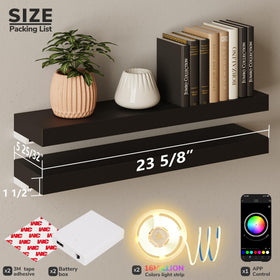 BAMEOS secure bottom screw keeps shelf stable.