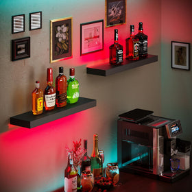 BAMEOS sturdy MDF design supports up to 22 lbs.