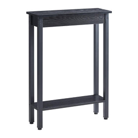 BAMGROW small entryway table front view showing slim footprint for narrow halls.