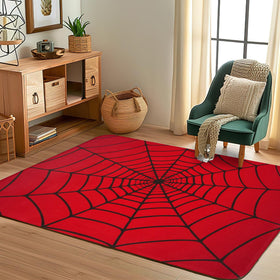 BAMOWEY kid-friendly play-area rug creates a soft, safe spot for activities.