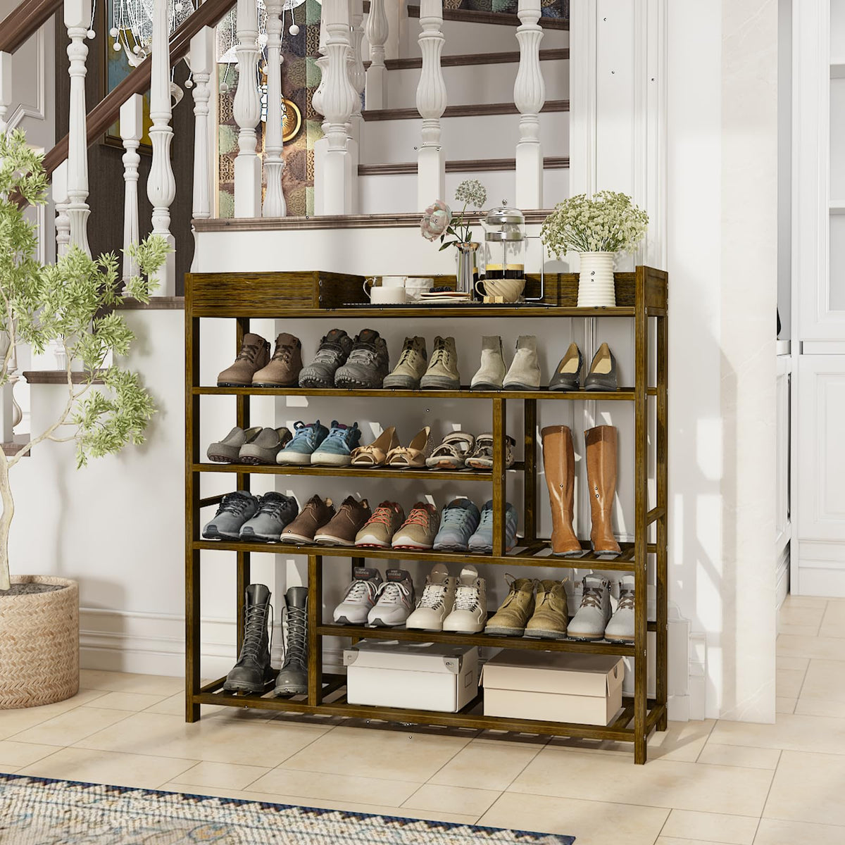 Bamworld bamboo construction provides durable, stable support for daily use.
