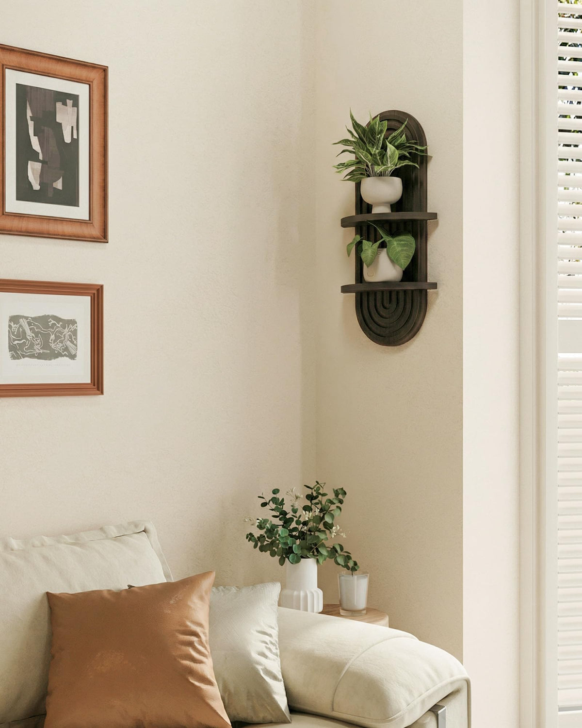 Bamworld plant display shelf makes a thoughtful gift.