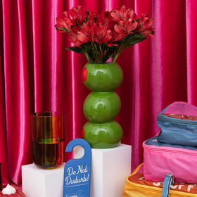 Ban.do Vase kitchen-utensil-holder; organizes utensils with quirky style.
