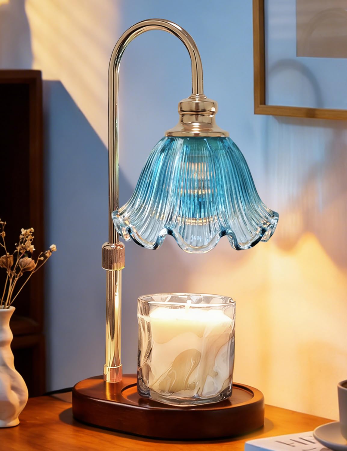 Banbanda candle warmer lamp with timer warming scented wax safely