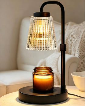 Banbanda Candle Warmer Lamp with Timer overview showing flame-free fragrance