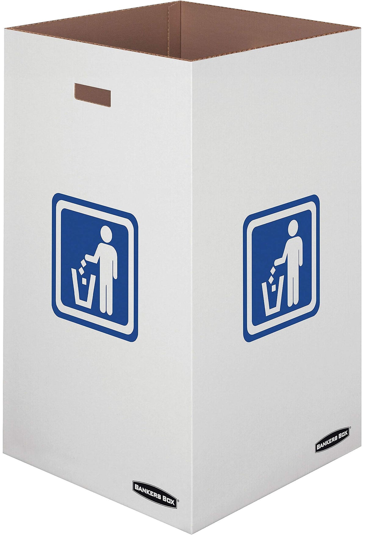 Bankers Box 10-pack fold-flat for compact storage after events