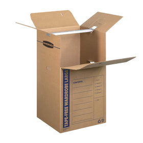 Bankers Box tall wardrobe box American-made quality materials.