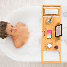 Banlilu non-slip grips keep items from sliding in the tub