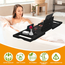 Banlilu two removable spa trays help organize essentials within reach.