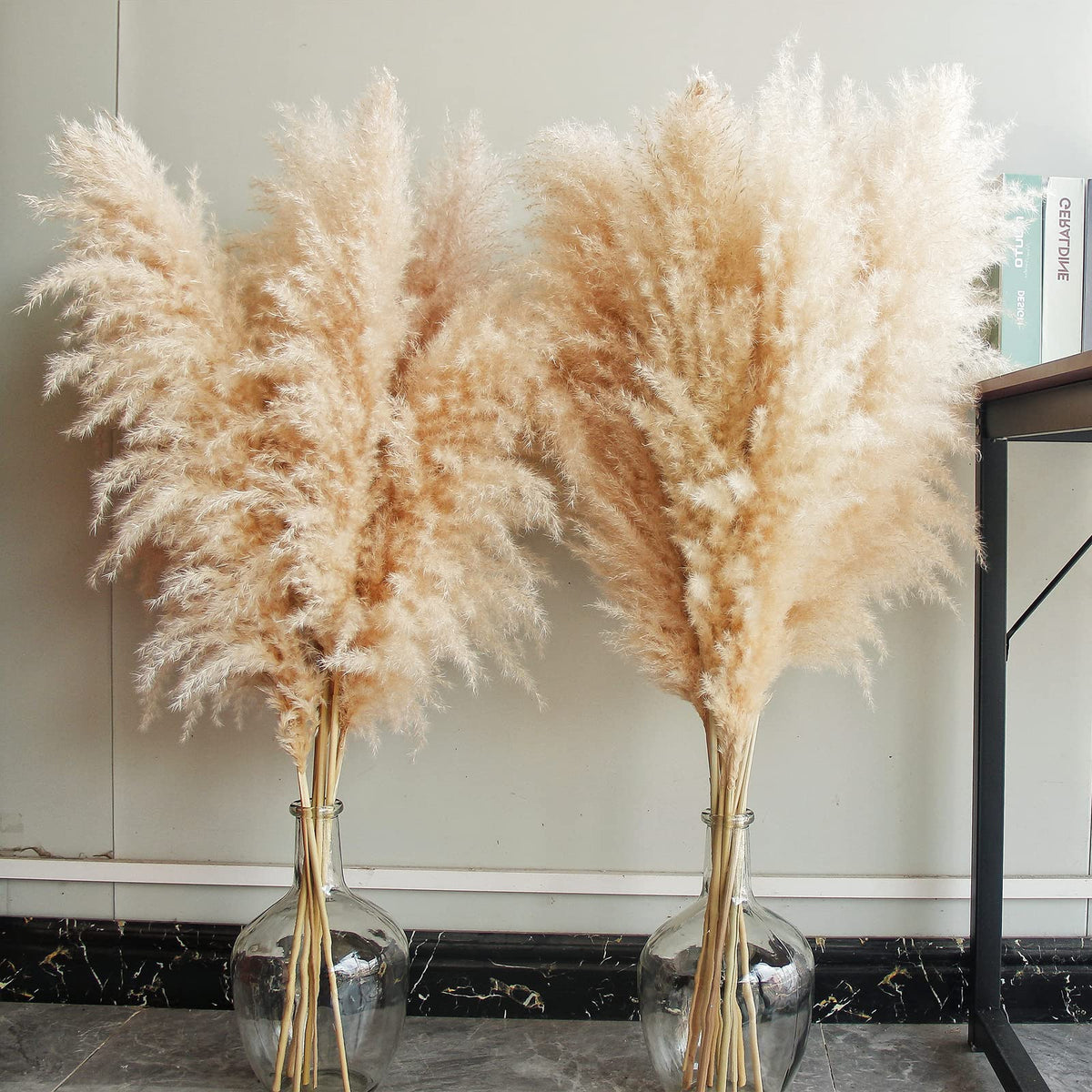 Bannifll 40-inch pampas grass tall for dramatic floor display