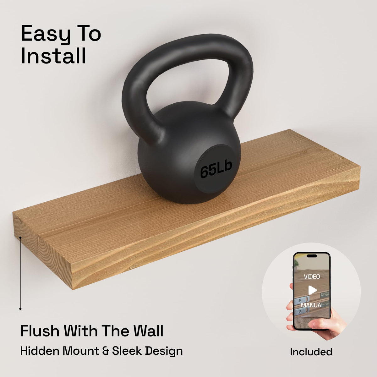Baobab Workshop bathroom shelf over toilet creates compact storage for toiletries and towels.
