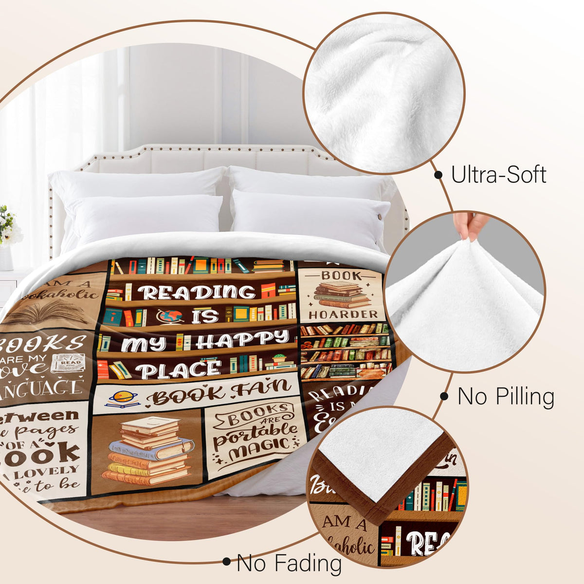BAOERN Easy Care Blanket, quick dry and low maintenance.