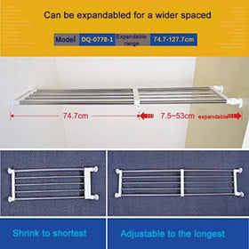 BAOYOUNI adjustable length rod assembly for versatile closet setup