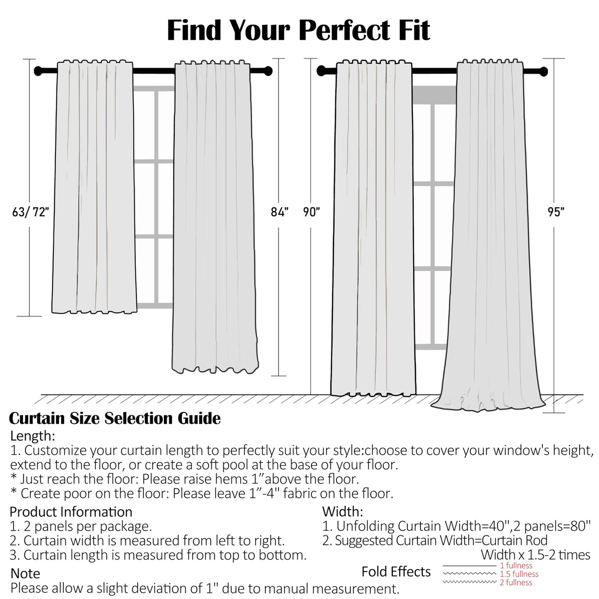 Bapawfish buffalo plaid curtain care label highlights easy maintenance of cold wash.