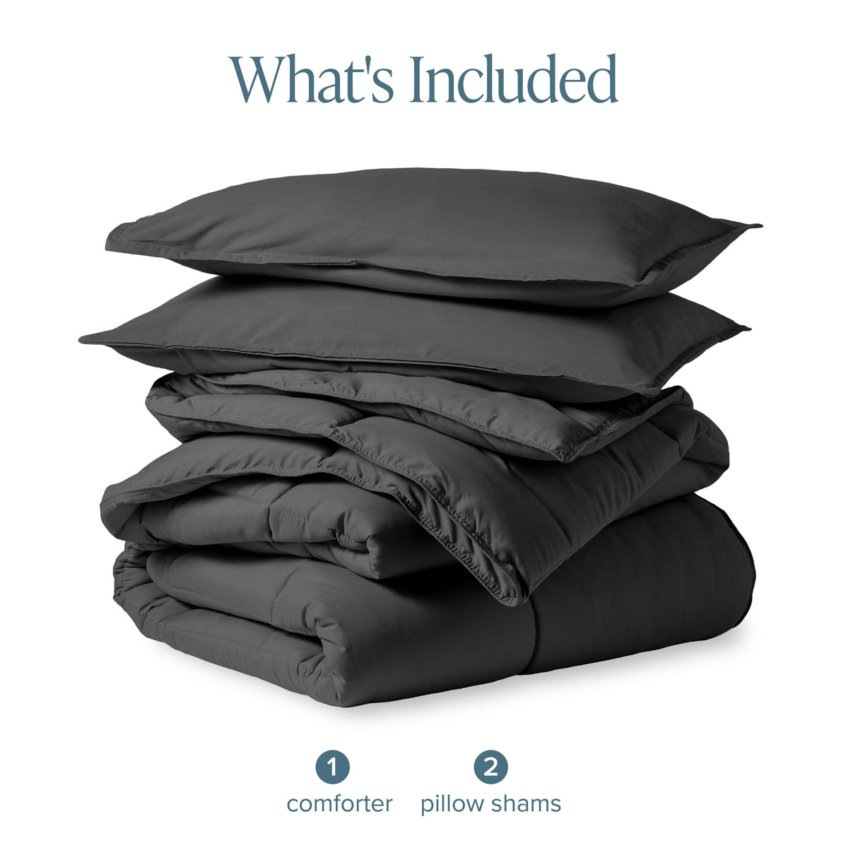 Bare Home comforter set packaging and presentation ready for gifting or first-time setup.