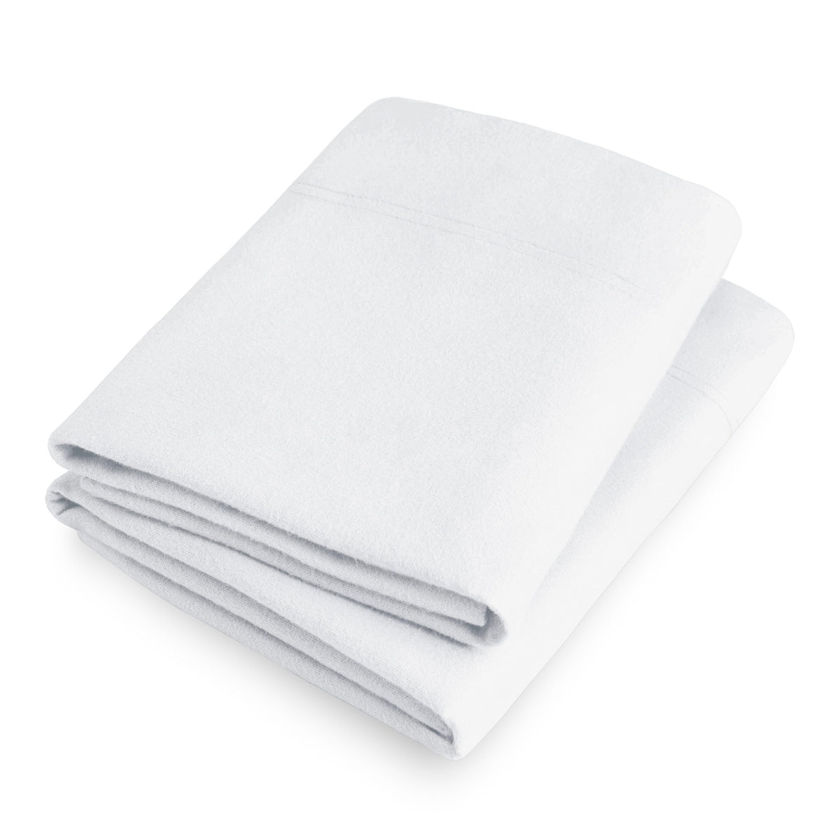 Bare Home white pillowcases add a crisp, clean look to bedding